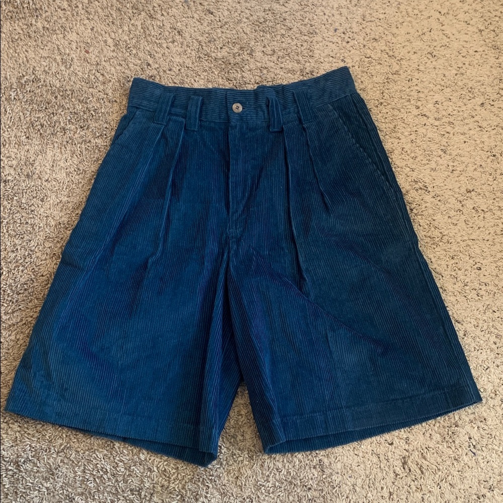 Vintage Y2K Corduroy High-rise Bermuda shorts